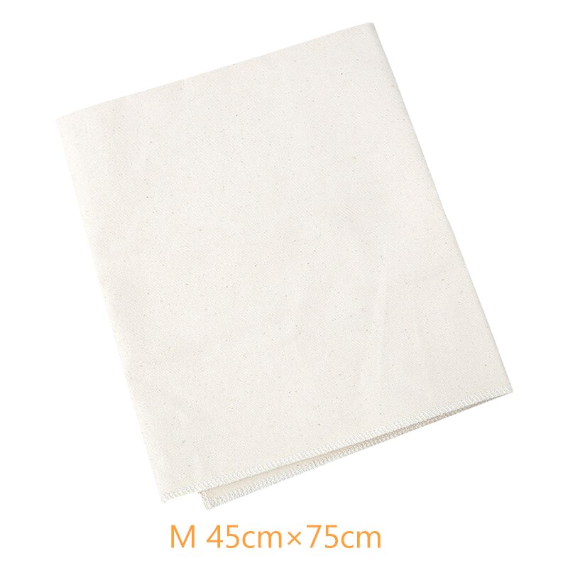 Panaderos grandes de 35x26 pulgadas, tela de lino para Couche, Baguette de servicio pesado/paño a prueba de pan, ropa de lino para hornear, 069: M  45x75cm