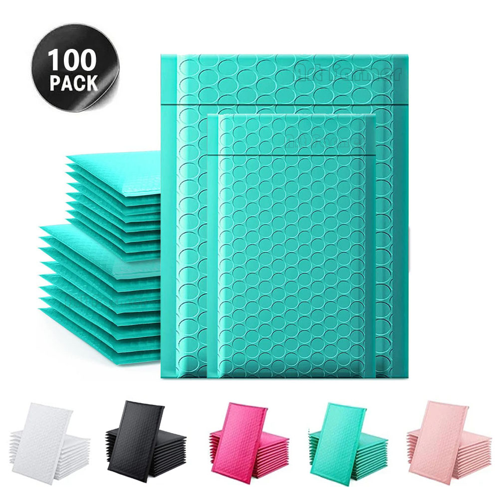 100 bubble mailers for small businesses, shipping bags for bubble wrap, courier envelopes, delivery packages, shipping bags
