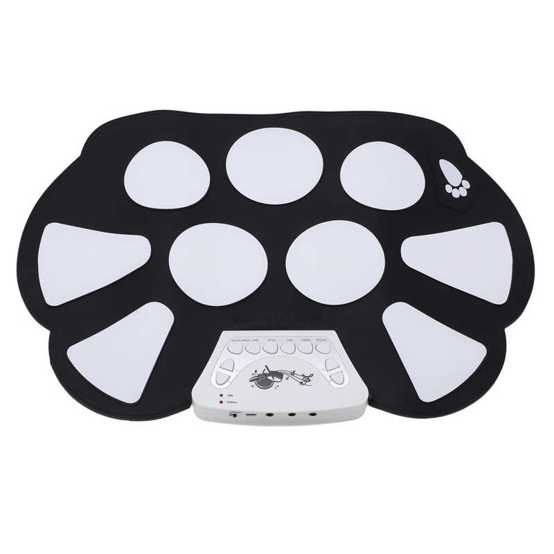 Roll Up Drum Kit Portable Electronic Drumset for Players