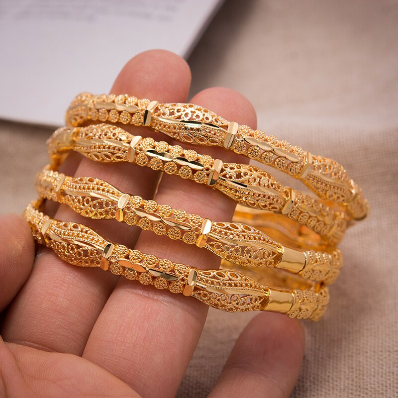 Armband afrikanska armband etiopiska kvinnor armband armband smycken guld blomma armband tjej fest lyx