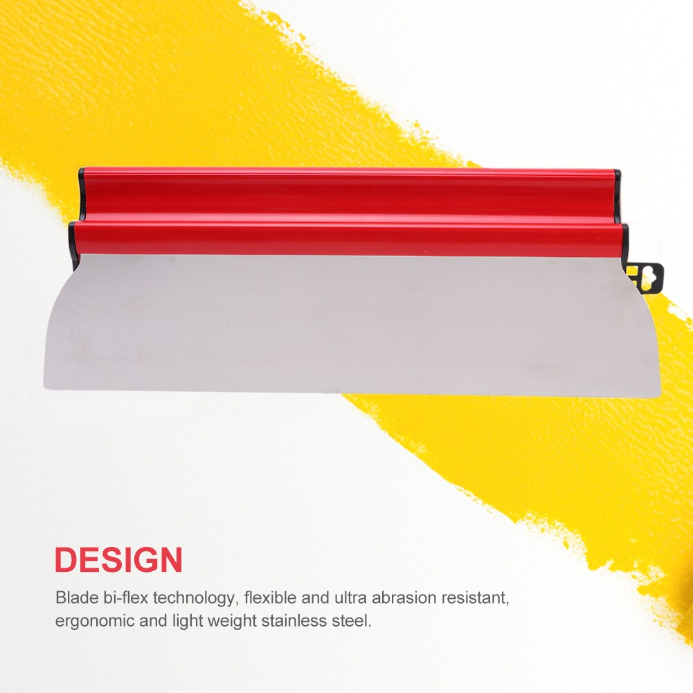 Ergonomic Jointing Finishing 40cm Plastering Durable Home Wall Tool Painting Skimming Flexible Blade Drywall Smoothing Spatula