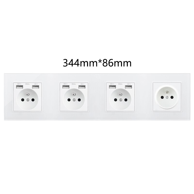 French Wall Power Socket With USB For Home 110V-25... – Grandado