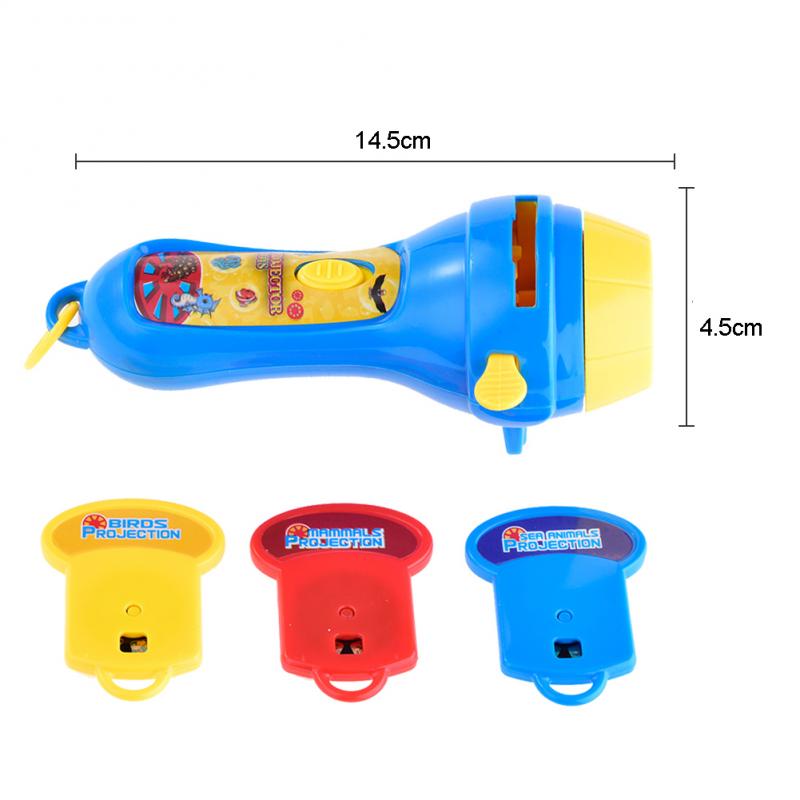 Projectie Zaklamp Kinderen Projector Licht Leuke Cartoon Speelgoed Night Foto Licht Bedtime Leren Leuk Speelgoed