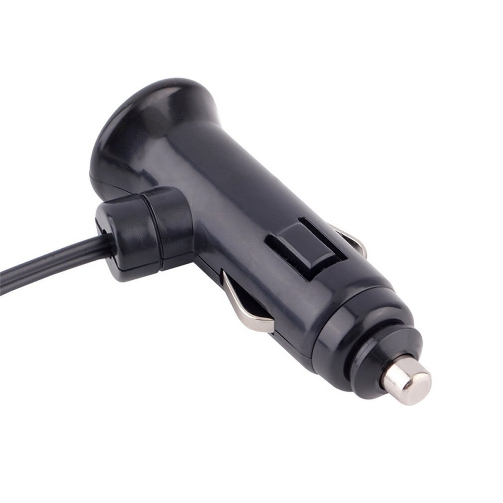 Universele dubbele aansluiting, 2 usb-poorten, auto, sigarettenaansteker, splitter,  dc 12v/24v auto-oplader, stopcontact, zwart