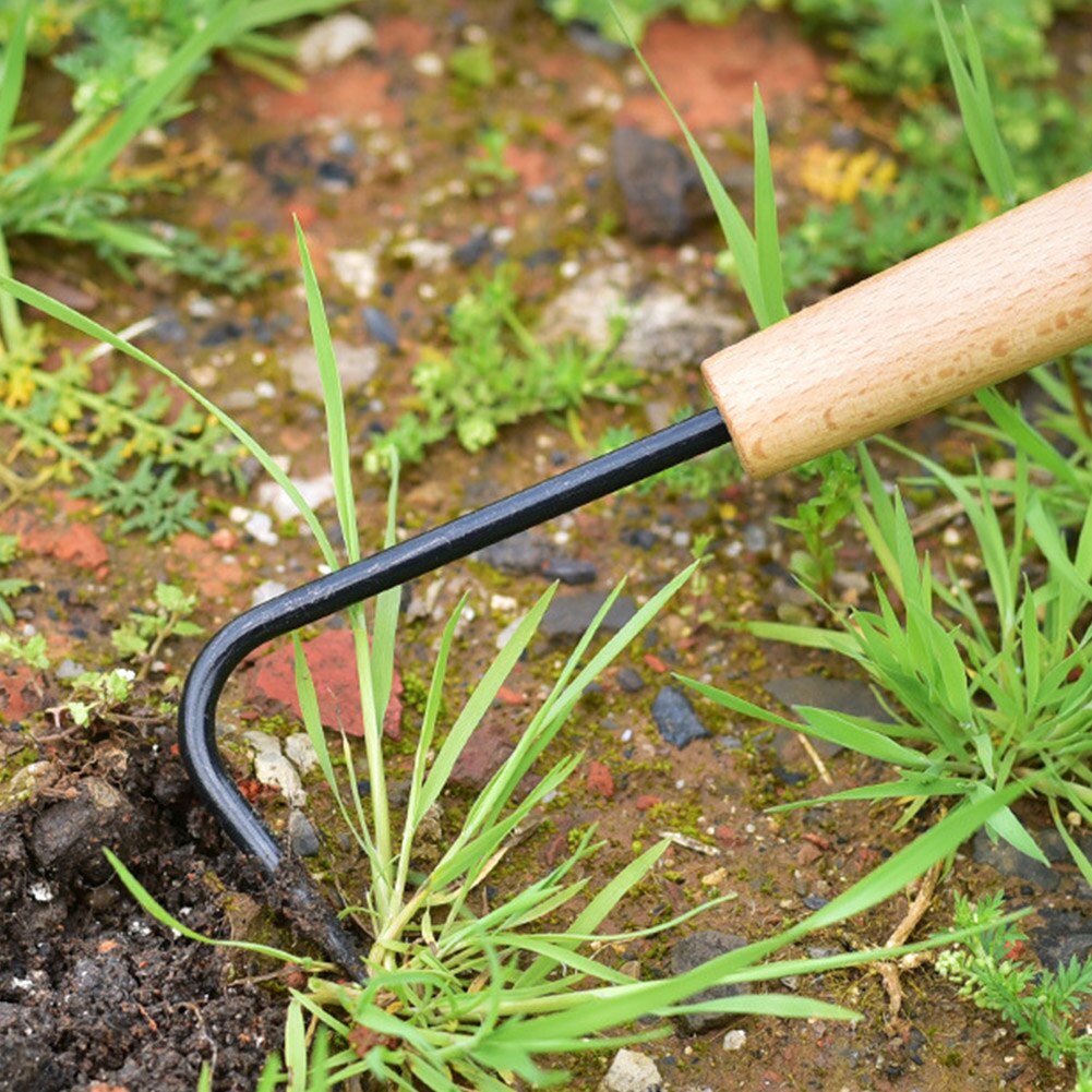 Green House Agriculture Single Claw Hand Tool Outdoor Garden Plant Cultivator With Handle Mini Weeder Ergonomic Home Backyard