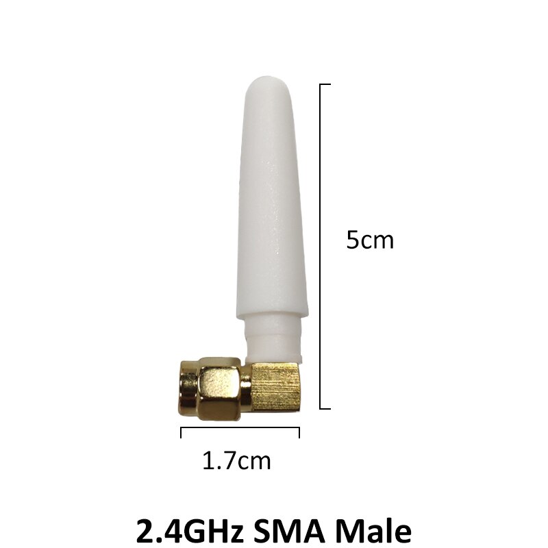 Antenna Wi-Fi 2,4GHz omnidirezionale da esterno 8dBi bianca connettore N-Female
