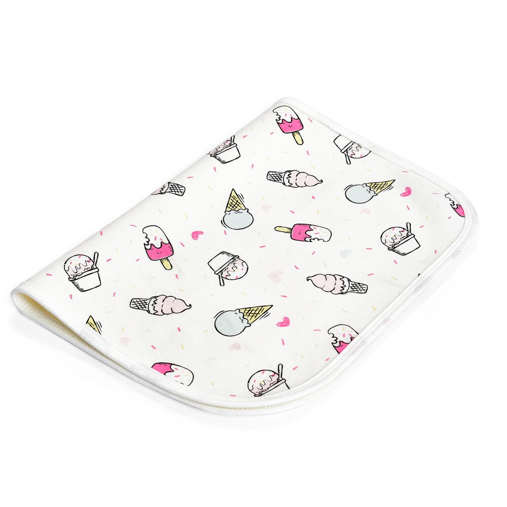 30x45 bébé Diper matelas à langer Portable nourrissons -né pliable imperméable couche réutilisable coton tissu période menstruelle tampons: XueGao