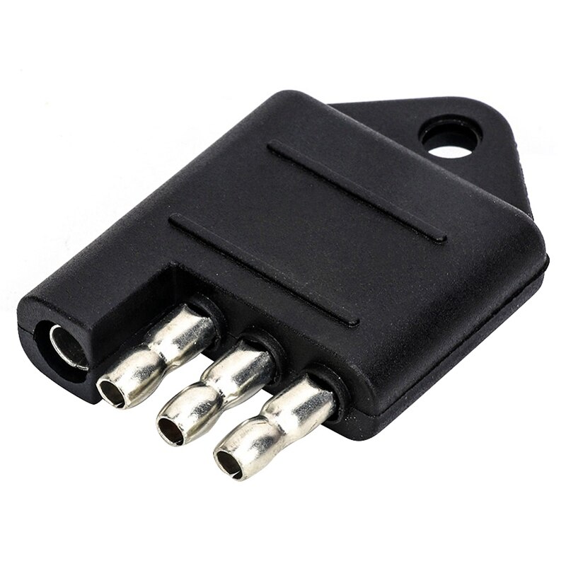 TIROL 4 Pin Trailer Tester Connector Trailer Wiring Tester Straight Trailer Light Wire Circuit Tester