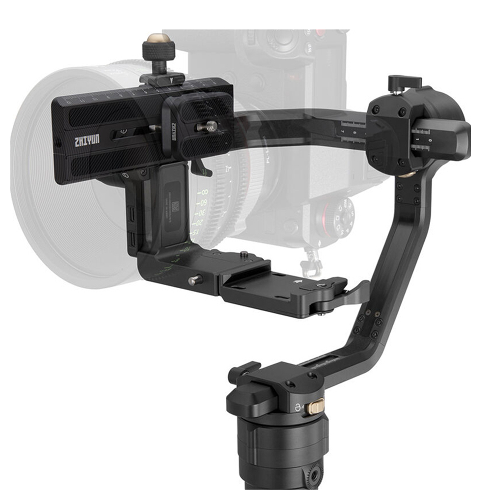 Placa de liberación rápida para cámara, Base de montaje trans para ZHIYUN Crane 2 2S 4 WEEBILL-S WEEBILL S 2 3S WEEBILL2 WEEBILL3S, estabilizador de cardán