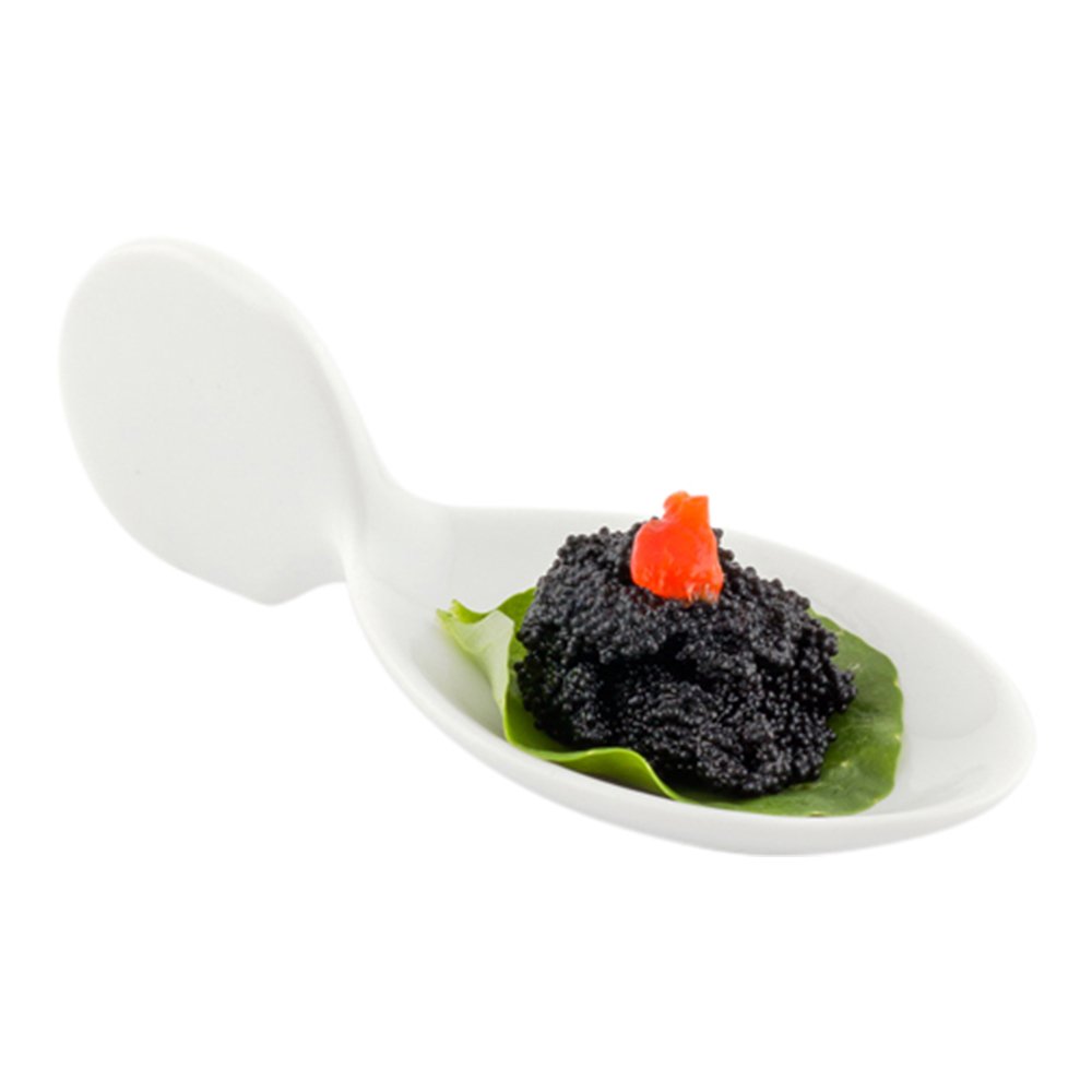 Keramik Fisch bilden Nachtisch Platte Mini Sushi Assiette Gericht Schüsseln Portion Löffel Restaurantware