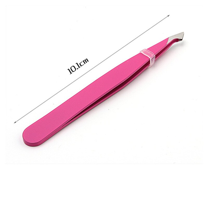 Professionelle Augenbraue Pinzette Edelstahl Pinzette Für Tyebrows Slant Tipp Augenbraue Haar Entfernung Wimpern Verlängerung Werkzeuge