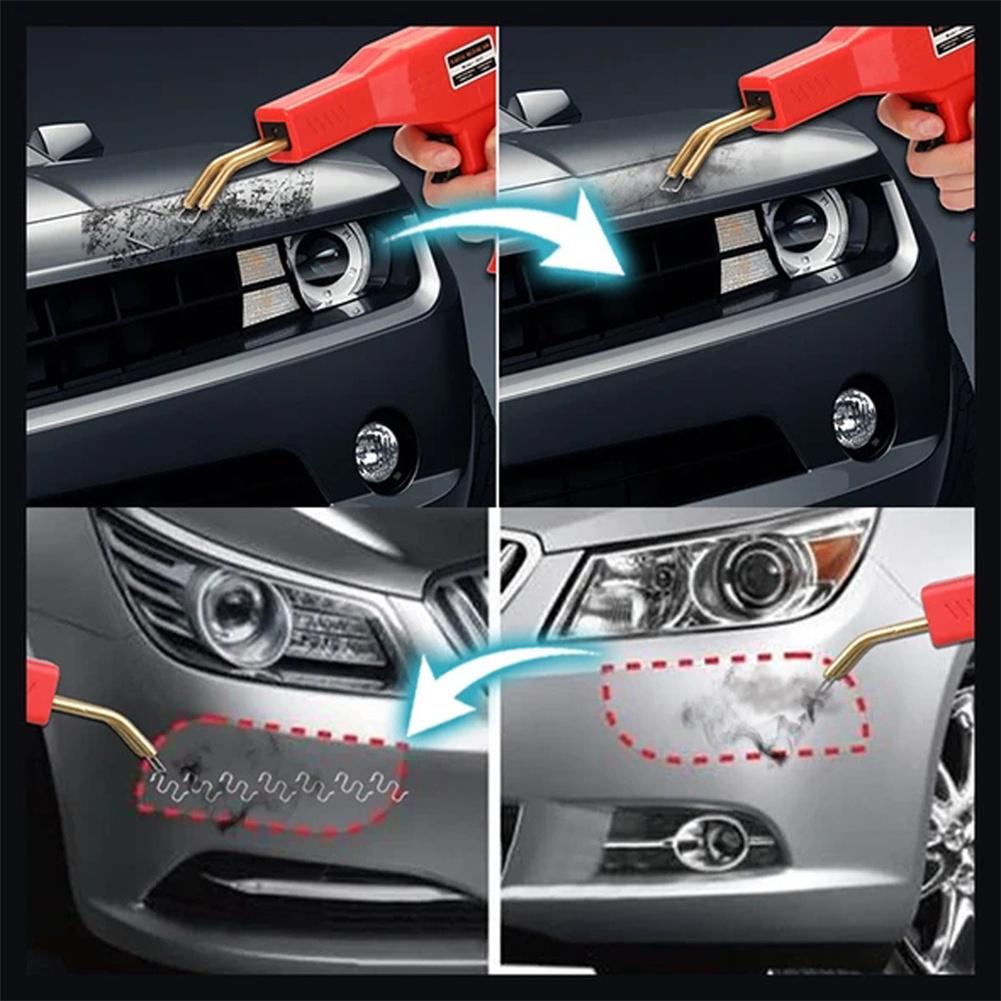 50w Portable Plastic Welding Machine Garage Tool Nail Machine Stapler Pvc Repair Machine Car Bumper Repair Welding Tool