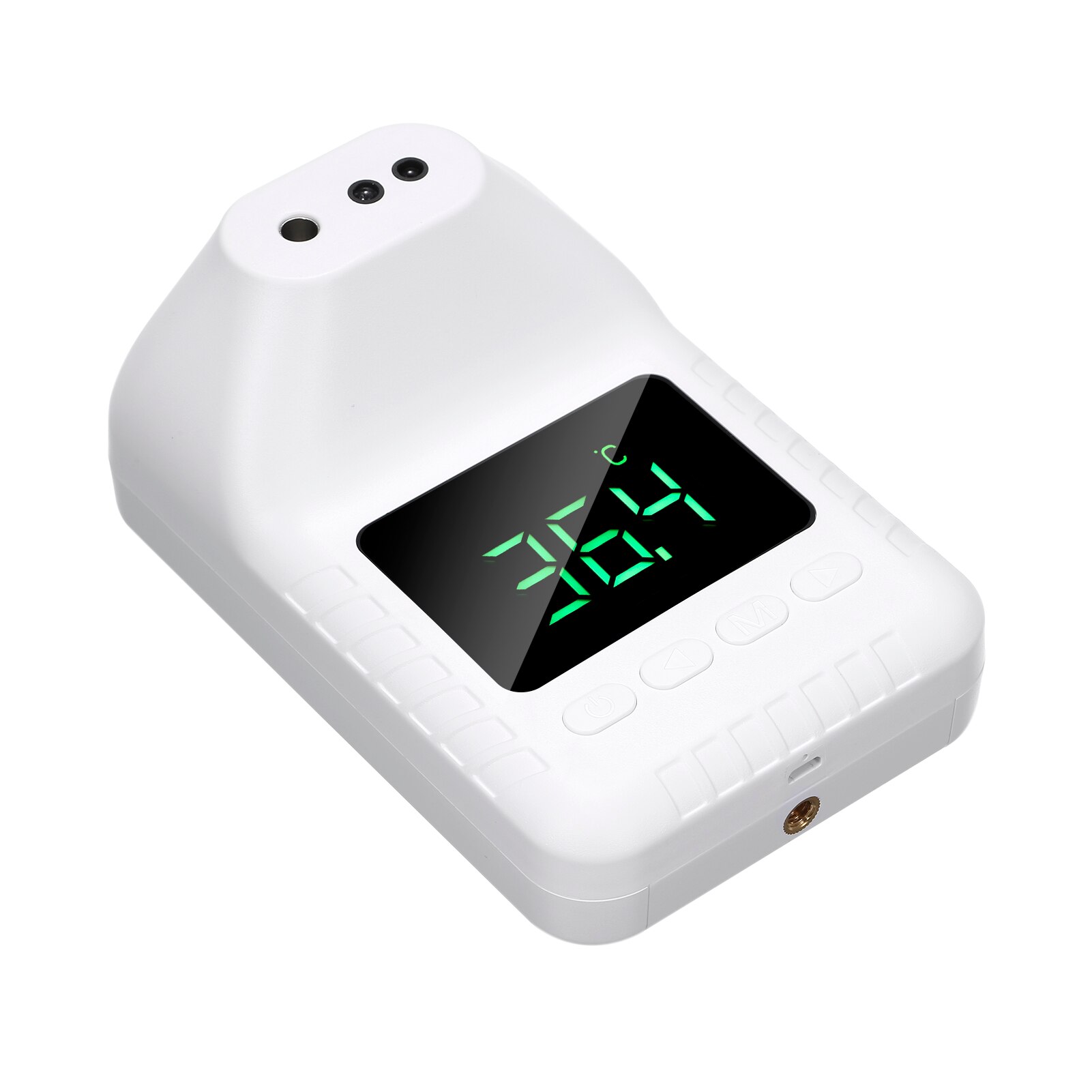 Thermometer Wall Mounted Non-contact Temperature Meter Forehead Infrared Measure LCD Alarm Fever Thermometers