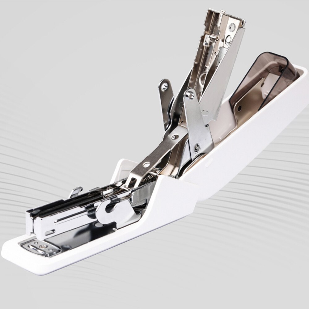 Deli Labor-saving Stapler Multiple Styles With Silicone Anti-skid Base Strong Penetration Office Stationery Supplies