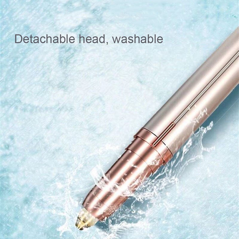 Mini stylo rasoir électrique pour femmes, rechargeable par USB, indolore, pour sourcils, visage et corps