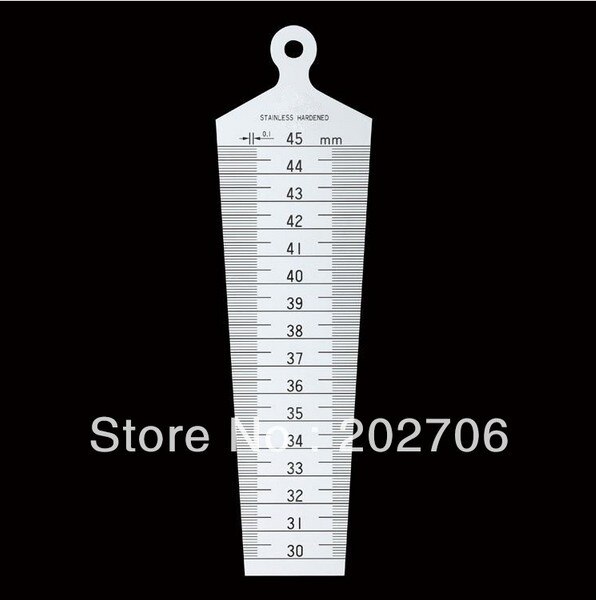 30-45mm Taper Welding Gauge TAPER GAUGE Toper Weld Gage Toledo Taper Gauge 30-45mm