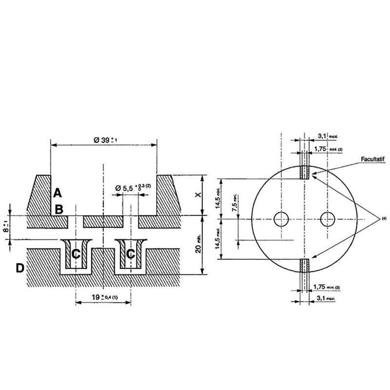 Wall Socket Outlet 86 Type Germany Standard Wall Charger Adapter White PC Panel Kitchen Plug Sockets 16A EU Plug