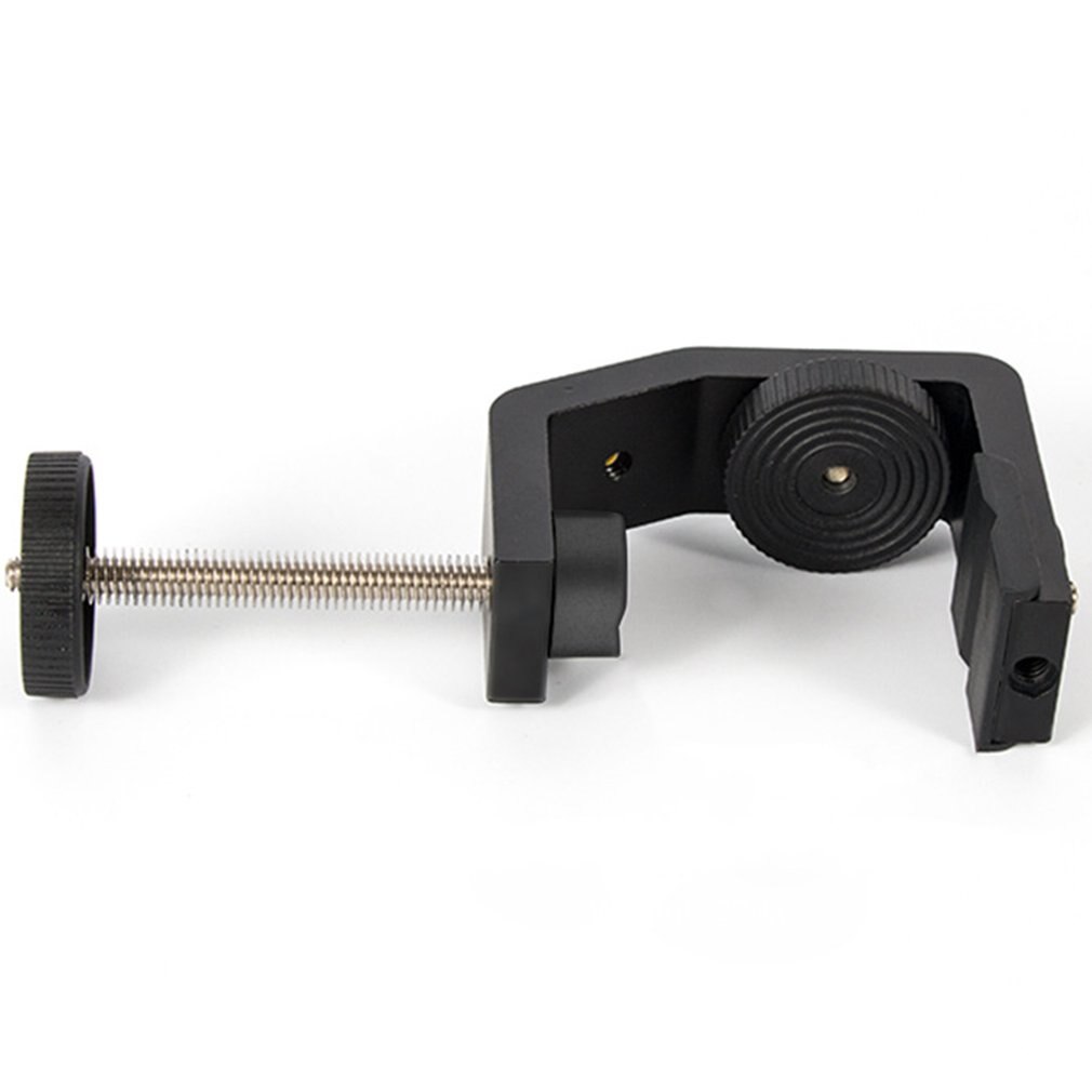 Desktop Universal Multifunction C-style Camera Screw Clamp + 360 Degree Mini Ball Head 1/4\" Screw Flash Speedlite Table Tripod