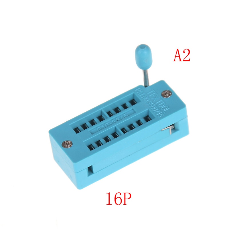 1pc 14/16/18/20/24/28/32/40 Pin IC Test Universal ZIF Socket Universal IC Test Universal ZIF Socket: 2