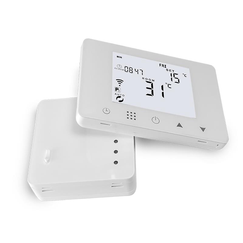 Wifi gasketel verwarmingsthermostaat set slimme wifi temperatuurregelaar voor boilers werk rf regelfunctie