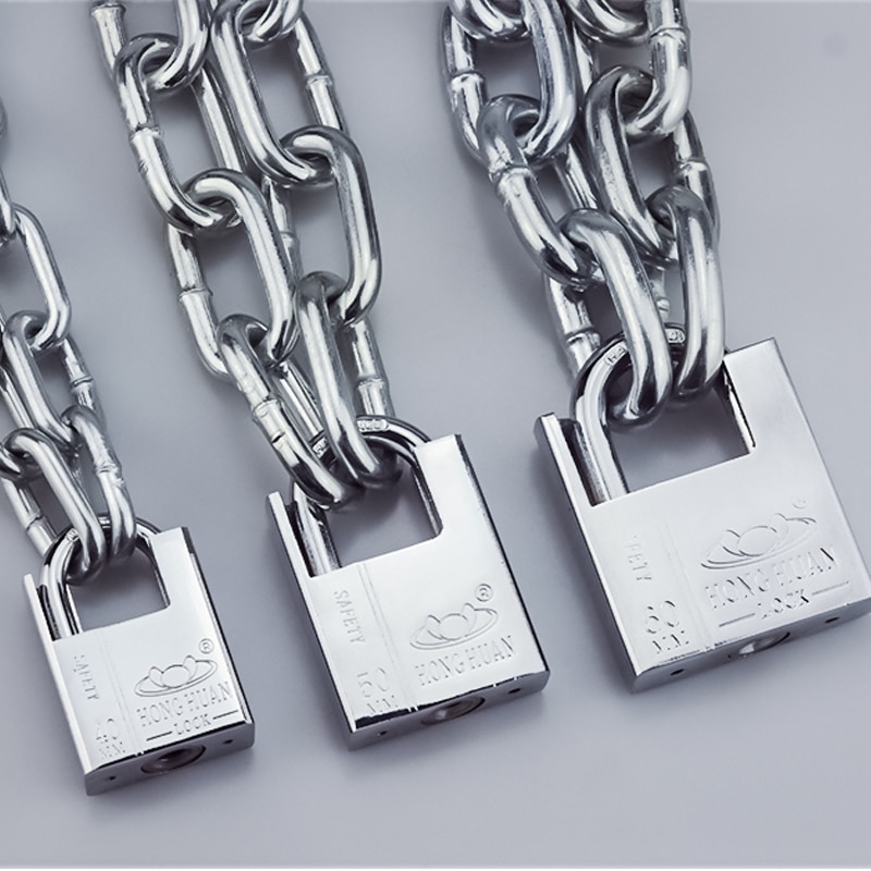 Universal Cycle Bike motorcycle lock, battery car door padlock Bicycle Security Anti-Theft Steel Wire Cable Chain Lock