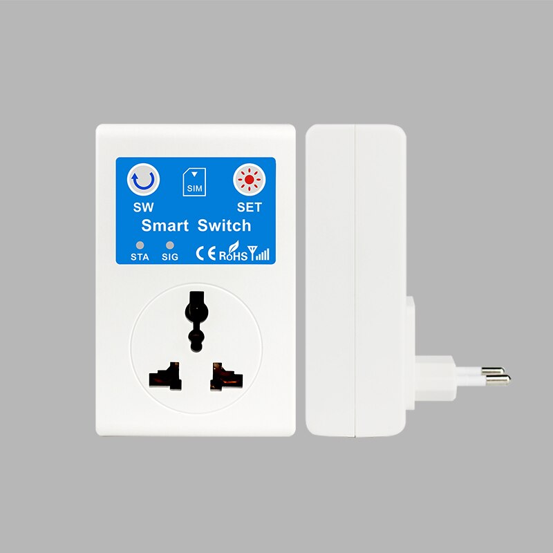 Newest GSM Power Socket SC1-GSMVC EU/UK/AU Plug GSM SMS Mobile Phone Remote Control Wireless Smart Socket Switch
