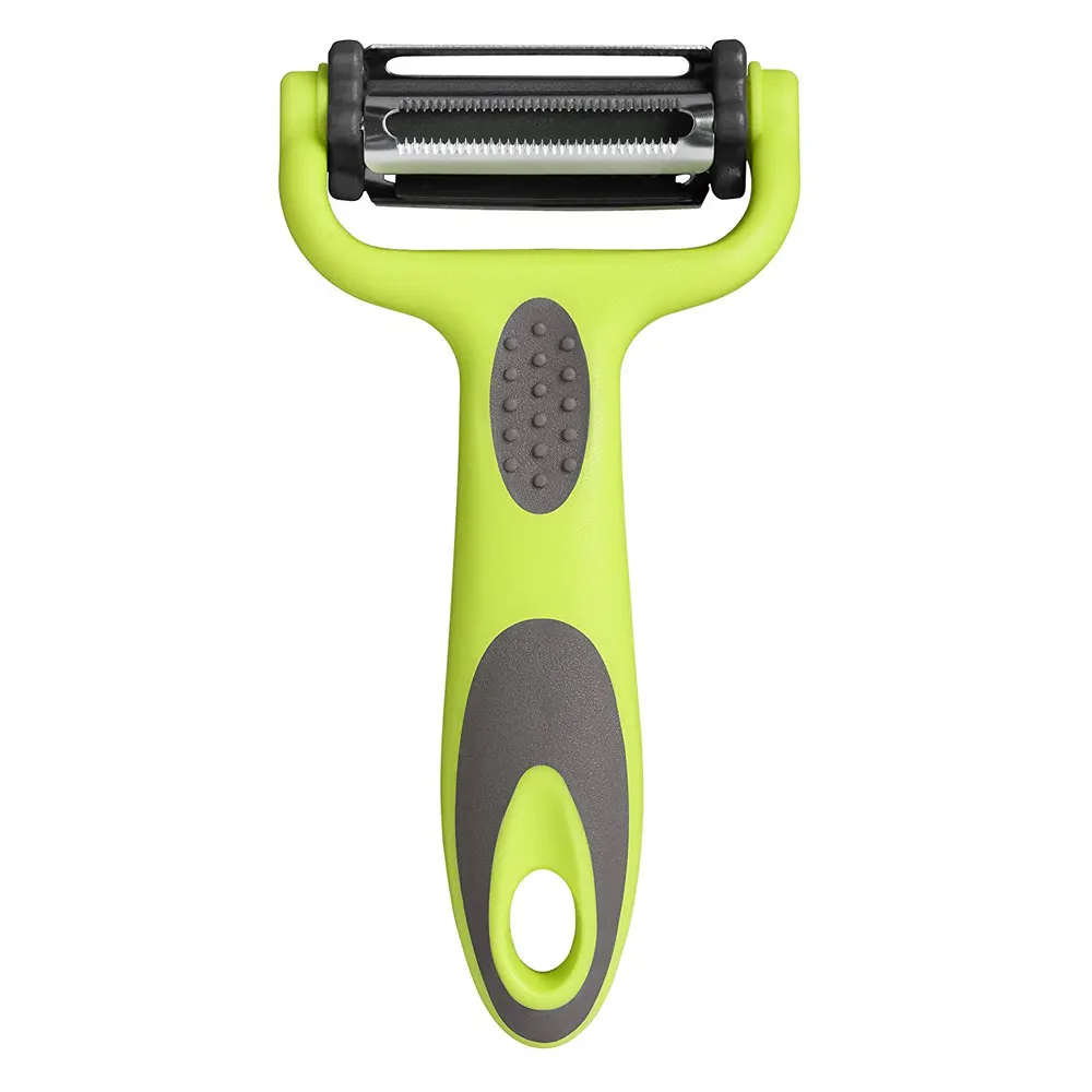 1 Stuks 3 In 1 Julienne Groenteschiller-Schiller Van Citrusvruchten Voor Sinaasappelcitroencocktails-Wortel-En Aardappelschiller