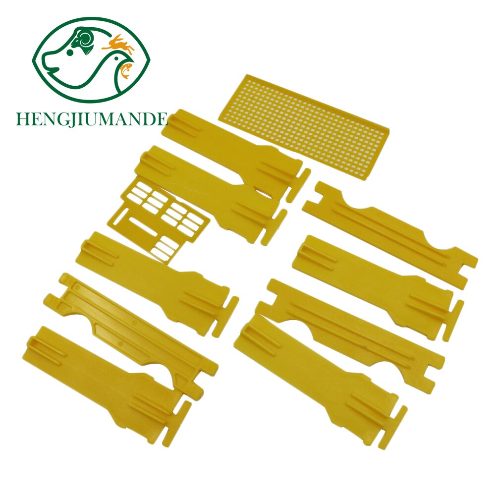 Bee Hive Beekeeping King Box Pollination Box Foam Frames Beekeeping Tool Kit