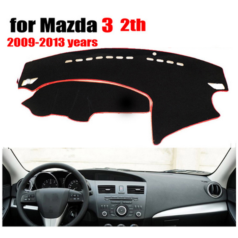 RKAC Auto dashboard cover mat voor Mazda 3 2th jaar linksgestuurde dashmat pad dash mat auto dashboard accessoires
