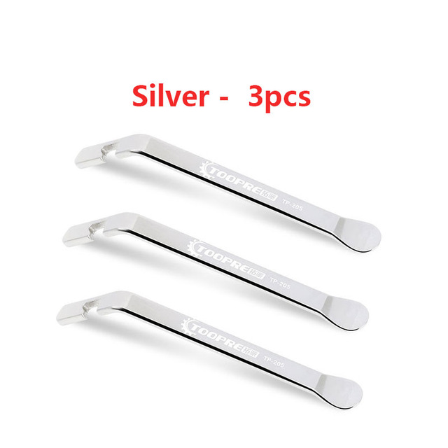 Mountain Road Bike Tire Lever MTB bicycle Tyre Spoon Remover Tool Stainless Steel MTB cycling wheel Repair Tools Bike parts: Pink