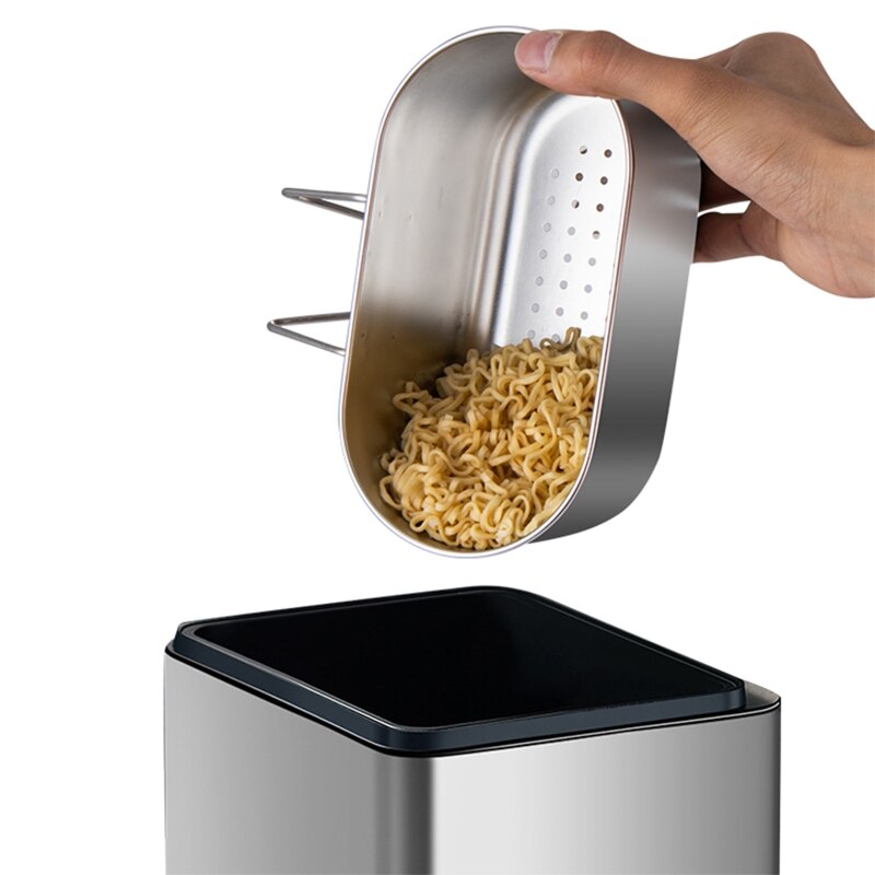 Multifunctionele Rvs Spoelbak Afvoer Zeef Mand Gootsteen Mand Voor Keuken Badkamer Ondersteuning Hoek Mand Q81C