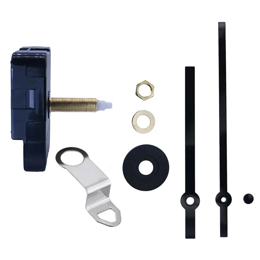 Eje largo de 31mm mecanismo de movimiento para reloj de cuarzo, bricolaje, reloj de pared, movimiento, Kit de herramientas de reparación, accesorios