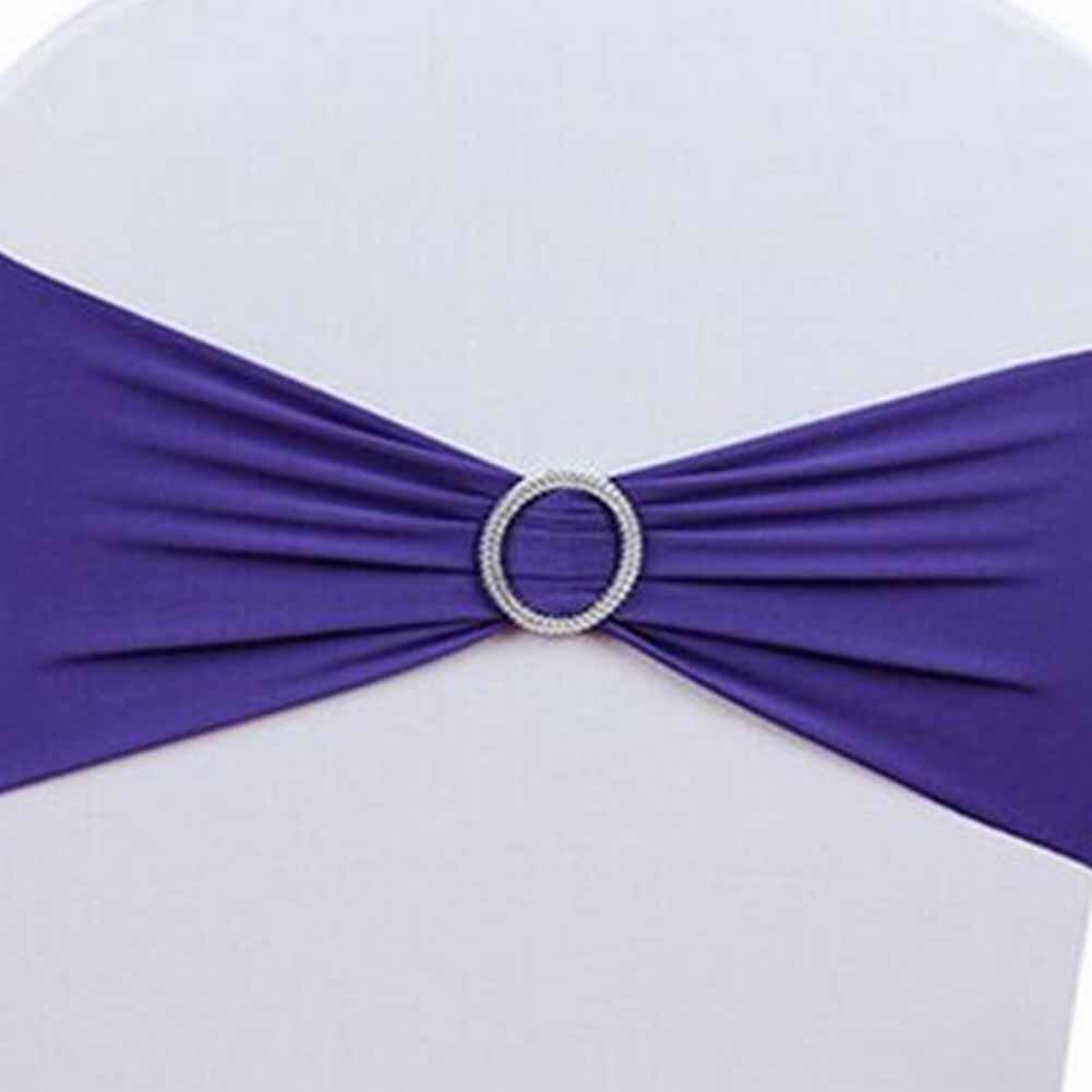 Couverture élastique avec nœuds papillon décoratifs | Boucle de dos, nœuds papillon, décoration de dos de chaise, article nœud pour fêtes de mariage,
