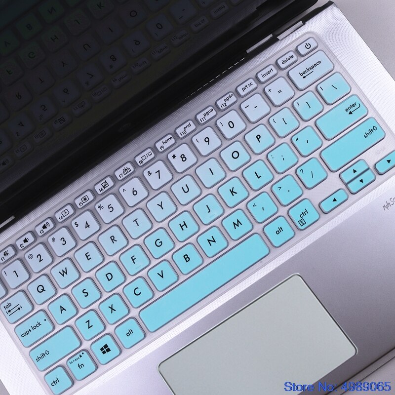 Pour ASUS VivoBook 14 R424DA R424FL R424FA X409UB X412FL x412fa R424 DA FL FA 14 ''Silicone housse de clavier d'ordinateur portable protecteur de peau