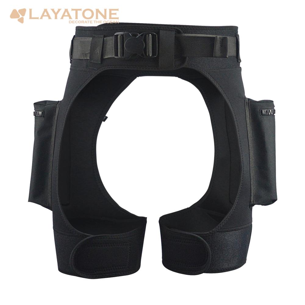 LayaTone 3mm Neopreen Wetsuit Shorts Mannen Submersible Pocket Duiken Korte Been Zakken Broek Vissen Surfen Snorkelen Korte