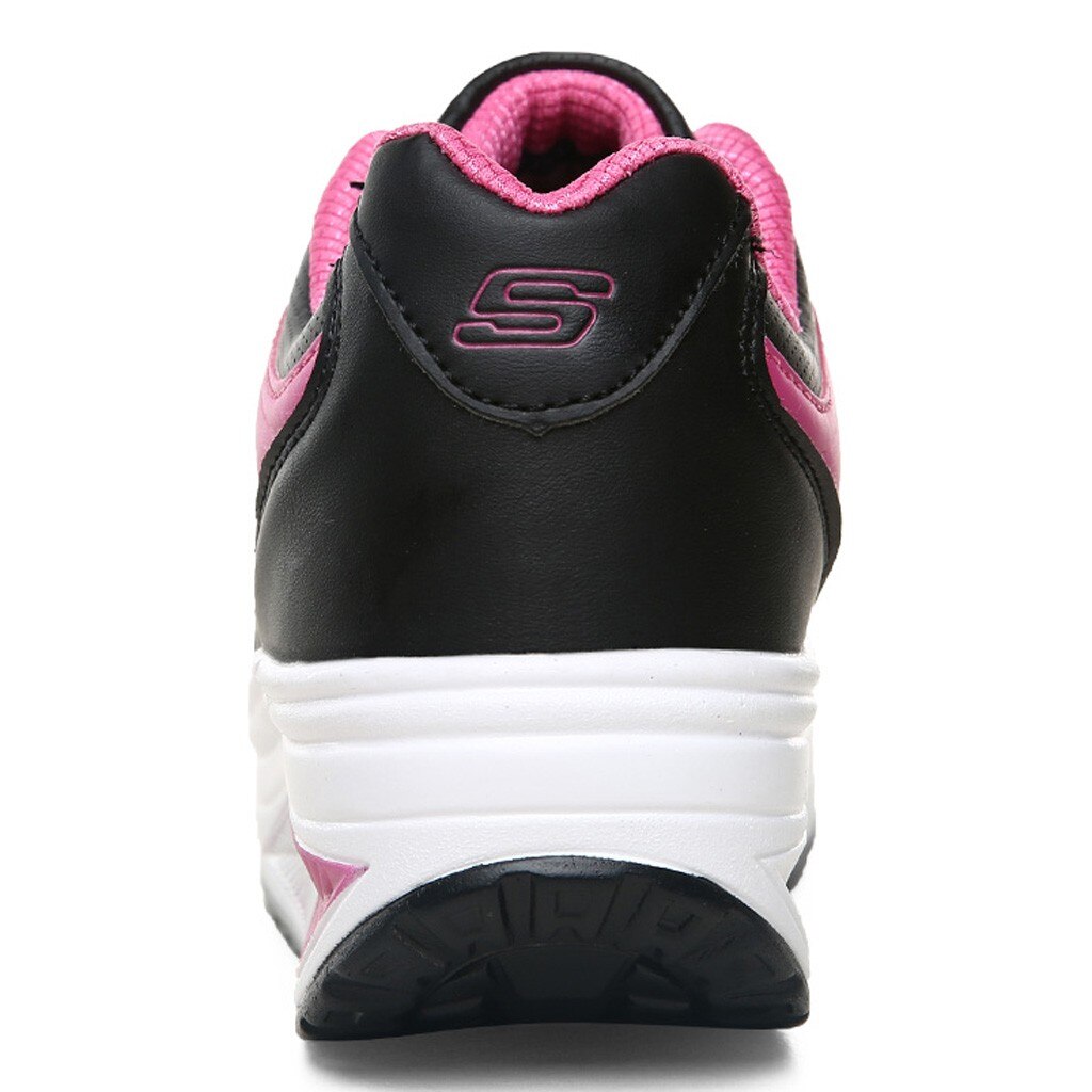 Naiset keinuvat kengät nahka vedenpitävä alusta urheilukengät nainen kiilalenkkarit korkeus kasvavat keinukengät zapatos de mujer