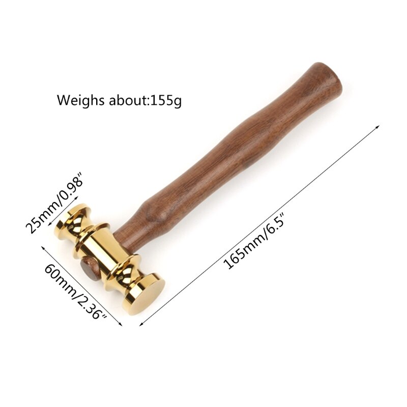 Houten Veiling Hamer Justice Kostuum Accessoires Props Corrosie Bescherming