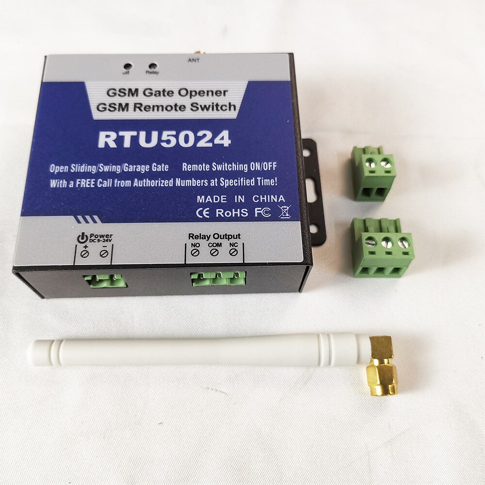 Dørkontroller rtu 5024 port adgangskontroll gsm bryter for skyveport slagport