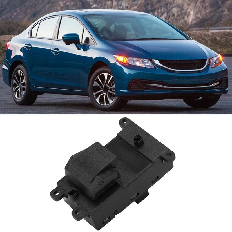 Automotive Achter Links & Rechts Power Raam Schakelaar Voor Honda Fit Civic 35760-TF0-003: Default Title