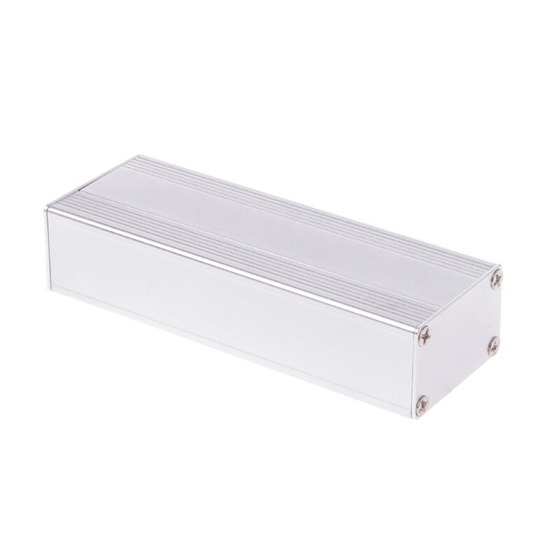 Aluminum Project Box Enclosure Case Electronic DIY Instrument Case 80x40x25mm: Silver