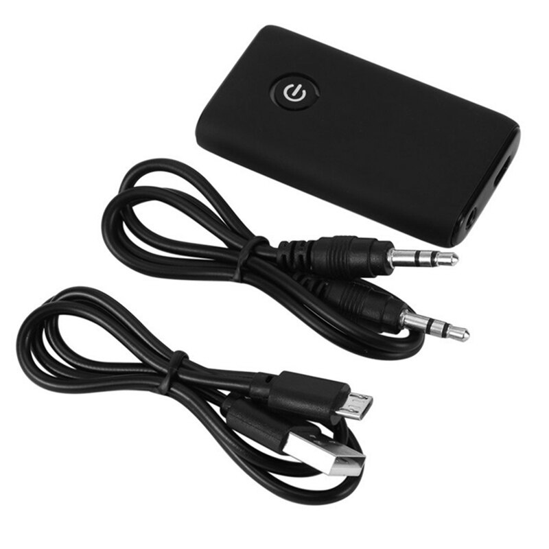 Bluetooth 5.0 sender-empfänger mit 3.5mm aux-stereoausgängen, 2-- in- -1 -funkadapter, geeignet für tv/pc/heimkinoanlage
