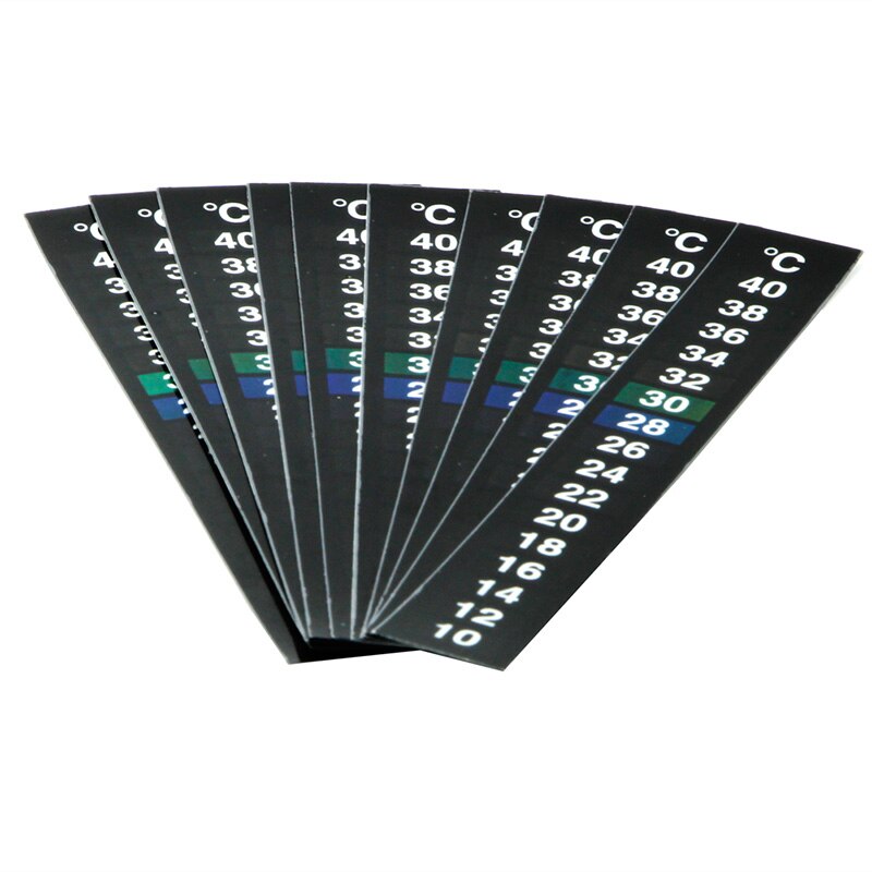 1 stuks digitale aquariumthermometer temperatuursticker celsius 10-40 graden