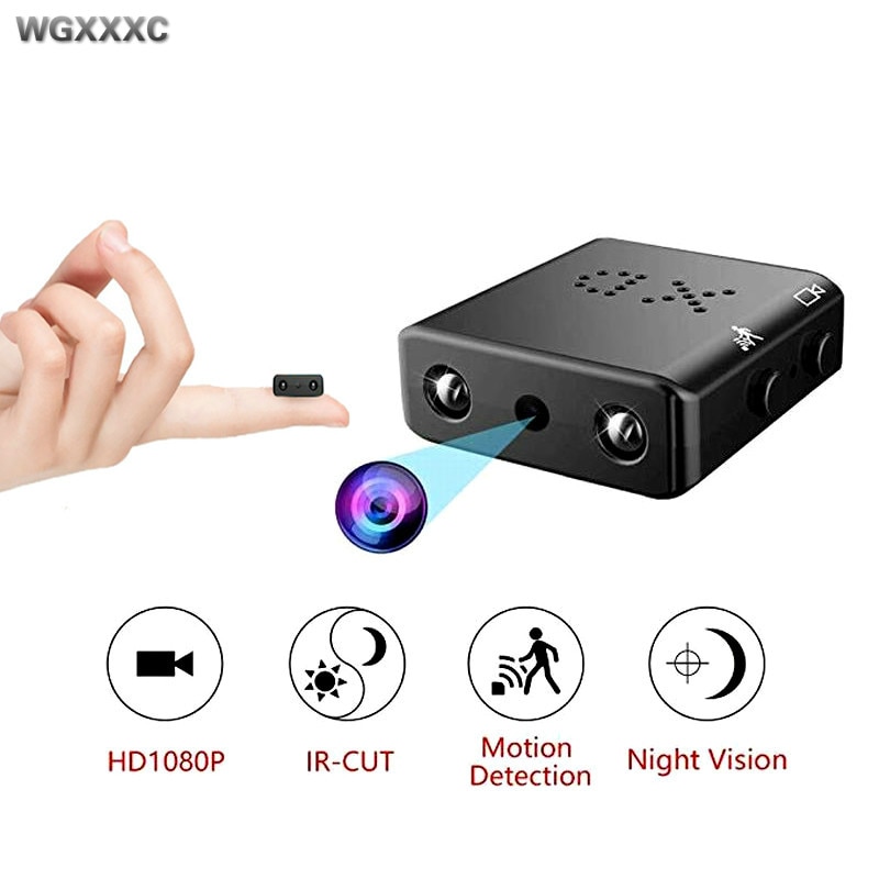Mini Camera 1080P XD IR-CUT Smallest HD Camcorder Infrared Night Vision Micro Cam Motion Detection DV DVR Security Camera