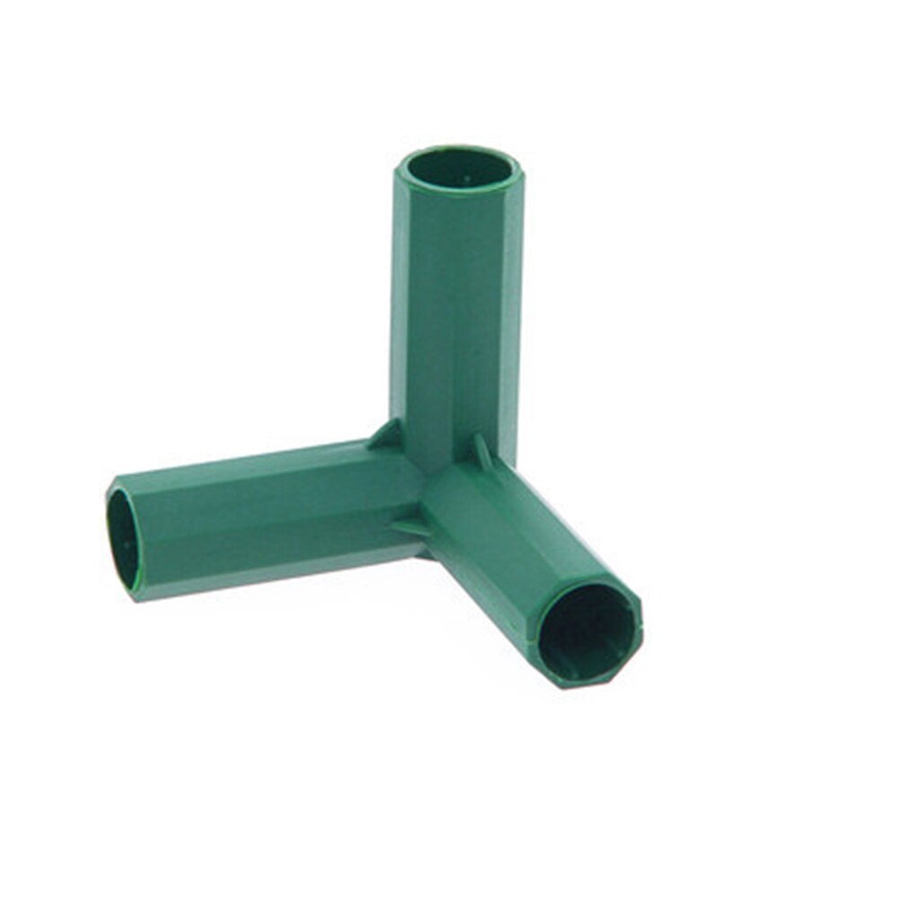 16MM PVC Fitting Stable Support Heavy Duty Greenhouse Frame Building Connector Right Angle 3 4 5-way Connector Garden Tool: A