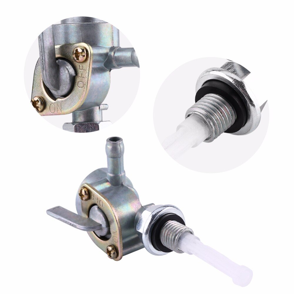 Gas Tank Fuel Switch Valve Pump Petcock Oil Tank Tap M10 * 1.25 Fuel Tank Switch