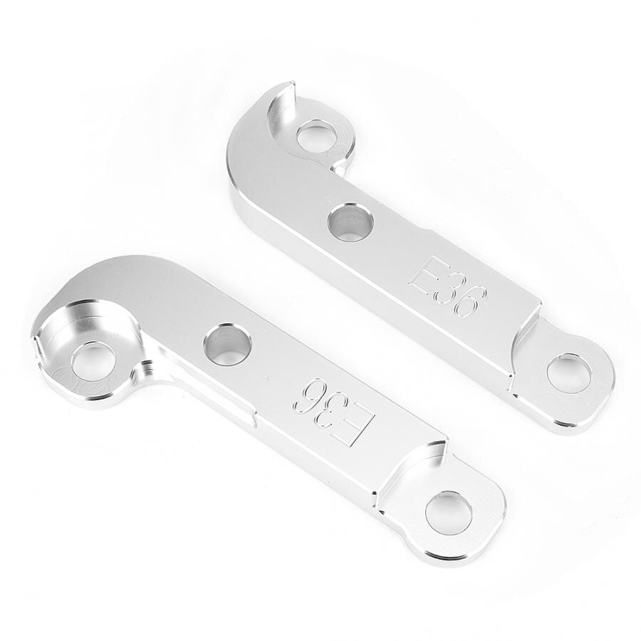 Aluminiumslegering sølv drift lock kit adapter øget drejevinkel ca. 25%  passer til  e36 drift lock kit biltilbehør