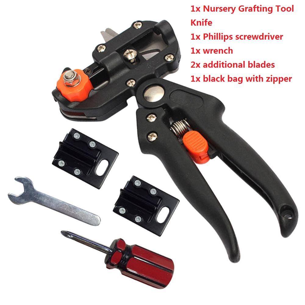 Garden Grafting Tool Pruner plant Cut Nursery Garden Grafting Branch Cutter Scissor Secateur Pruning Plant Scissor Cutting Tool: 5pcs