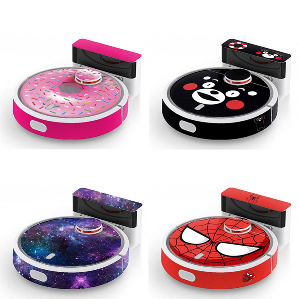 8 stile schick Nette Karikatur Schutz Aufkleber für Xiaomi Mi Roboter Staubsauger Staubdicht Aufkleber Verschönerung Zubehör