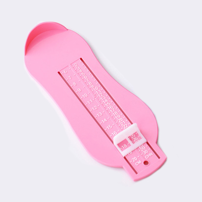 1PC 23.5*9cm Baby Kid Foot Measure Gauge Measuring Ruler Tool Infant Baby Child Shoe Toddler Shoes Fittings Gauge Ruler Tool: Pink