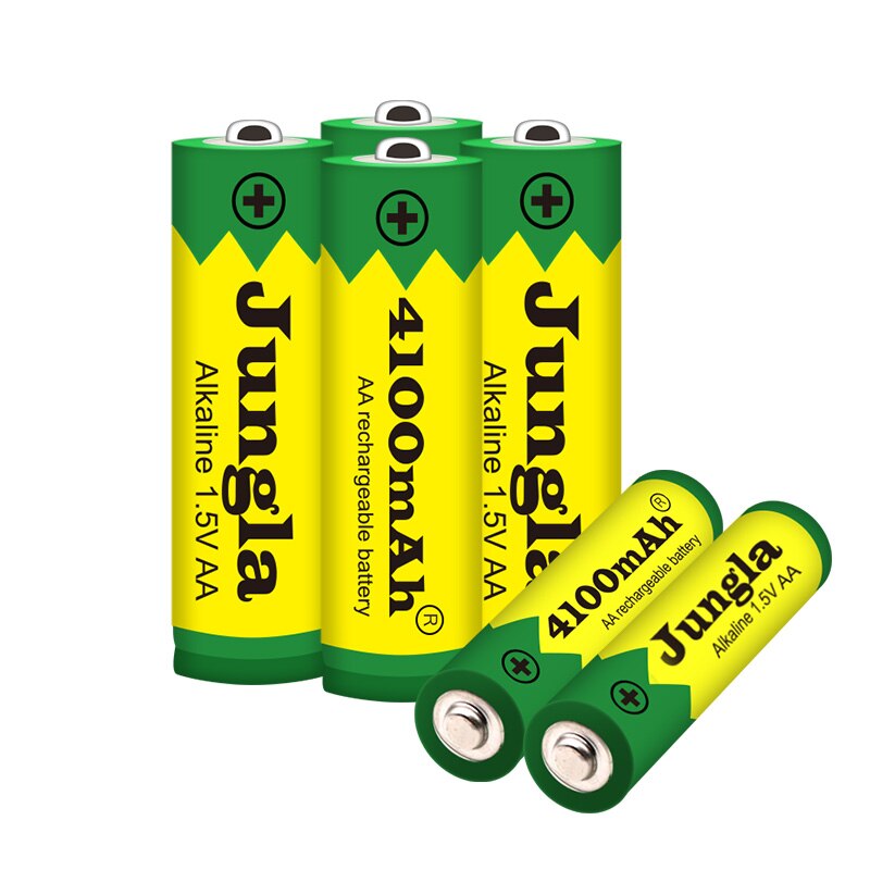 2 ~ 20 stks/partij AA oplaadbare batterij 4100mah 1.5V Alkaline Oplaadbare batery voor led licht speelgoed mp3